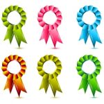 Ribbon Award Stock Photo