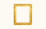 Gold Louise Photo Frame Stock Photo