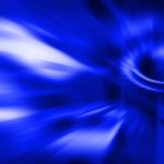 Blue Abstract Background Stock Photo