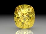 Yellow Sapphire Stock Photo