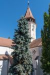 Prejmer, Transylvania/romania - September 20 : Exterior View For Stock Photo