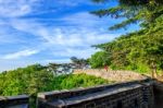 Namhansanseong Fortress In South Korea, Unesco World Heritage Site Stock Photo