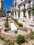 Estepona, Andalucia/spain - May 5 : Street Scene In Estepona Spa Stock Photo