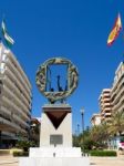 Marbella, Andalucia/spain - May 4 : Boys And Window Sculpture By Stock Photo