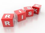 Risk Blocks  Stock Photo