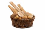 Fresh Assortment Of Baked Bread Varieties Stock Photo