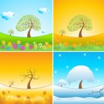 Seasons Stock Photo