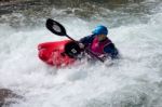 Water Sports At The Cardiff International White Water Centre Stock Photo