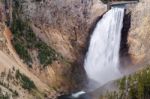 Lower Yellowstone Falls Stock Photo