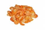 Dry Shrimps Stock Photo