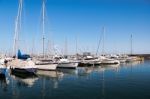 A Marina In Lanzarote Stock Photo