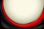 Red And Black Curvy Background Stock Photo