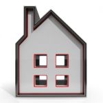 House Icon Showing Home For Sale Stock Photo