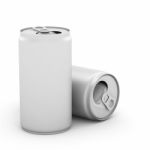 Metal Aluminum Beverage Drink Can Stock Photo