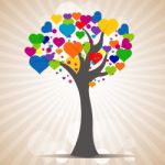 Love Tree Stock Photo