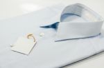 Shirt Collar Stock Photo