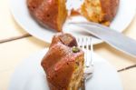 Chestnut Cake Bread Dessert Stock Photo