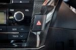 Car Emergency Light Button In Interior Details Modern Car Stock Photo