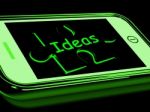 Ideas On Smartphone Shows Intelligence Stock Photo