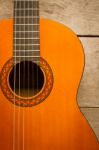 Classical Guitar Stock Photo