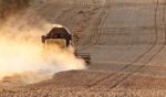 Combine Harvester Stock Photo