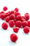 Raspberries Stock Photo