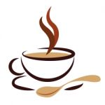 Beverage Hot Represents Best Coffee And Cafe Stock Photo