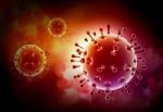 Sars Virus Stock Photo