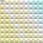 Light Khaki Yellow Abstract Low Polygon Background Stock Photo