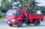 Bucket Truck Stock Photo