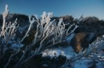 On Top Of Mount Wellington In Hobart, Tasmania During The Day Stock Photo