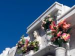 Casares, Andalucia/spain - May 5 : View Of The Cemetery In Casar Stock Photo