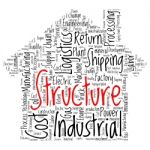 Conceptual Industrial Or Logistics Text Word Cloud Tagcloud Stock Photo