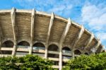 Arena Football Great And Beautiful Construction Building Stock Photo