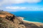 Coastline Of Lanzarote Stock Photo
