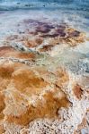 Mammoth Hot Springs Stock Photo