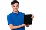 Brand New Tablet Device For Sale Stock Photo