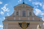 The Parish Church Of St. Nicholas In Bad Ischl Stock Photo