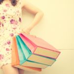 Woman With Shopping Bags Stock Photo