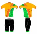 Sports Shirt Green Low Poly Stock Photo