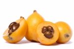 Loquat Fruit Stock Photo