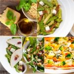 Healthy And Tasty Italian Food Collage Stock Photo