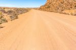 Desert Landscape Near Kliprand In South Africa Stock Photo