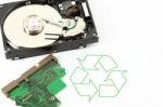 Recycle Technology And Device For Better World Of Life Stock Photo