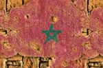 Grunge Flag Of Morocco Stock Photo