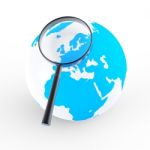 Search Www Indicates World Wide Web And Global Stock Photo