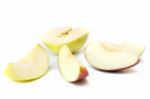 Apple Slices Stock Photo