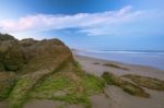 Burleigh Heads Beach During The Day Stock Photo