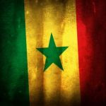 Old Grunge Flag Of Senegal Stock Photo