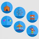 Carnival Cartoon Object Illustration Stock Photo